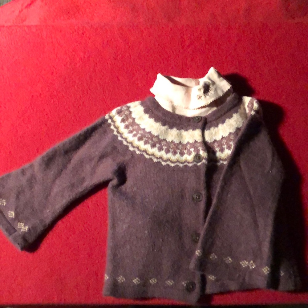 Janie and Jacket Sweater Set